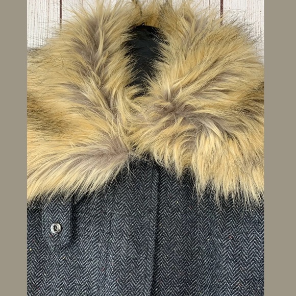 ANTHROPOLOGIE Elevenses Herringbone Jacket - Picture 3 of 7